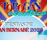 Tobogán acuático en Fiestas de San Bernabé 2023